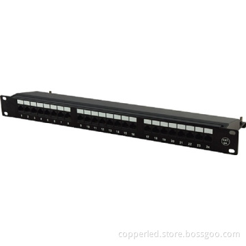 UTP Cat. 6A 24 Port Patch Panel
